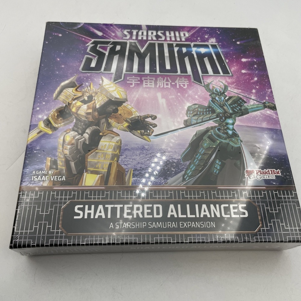 Starship Samurai Board Game Shattered Alliances Expansion Plaid Hat Games PH1801